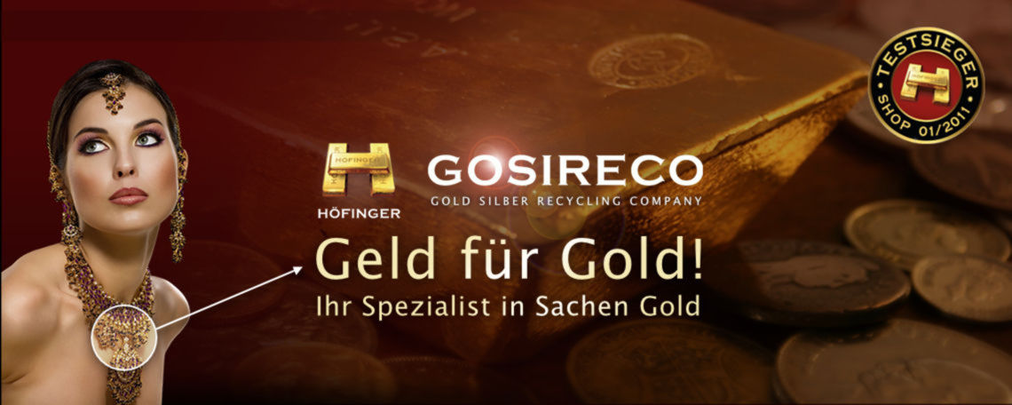 Gosireco Testsieger - Gold für Gold